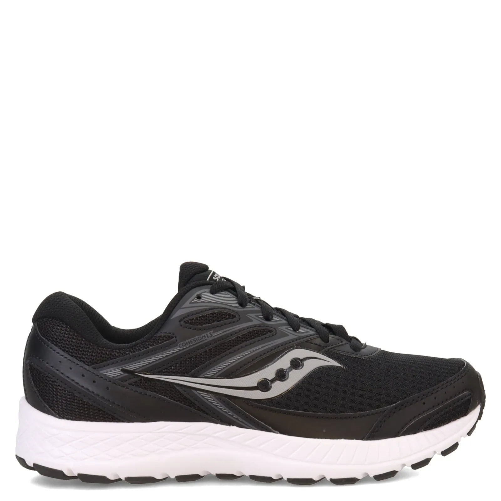 Saucony Sneakers & Athletic|Women's , Cohesion 13 Running Shoe - Wide Width Black/White
