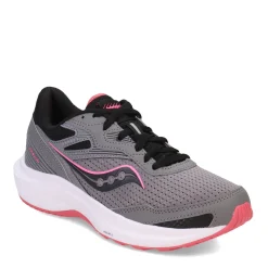 Saucony Sneakers & Athletic|Women's , Cohesion 16 Running Shoe Charcoal/Petal
