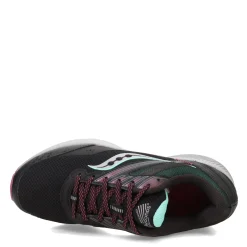 Saucony Sneakers & Athletic|Women's , Cohesion TR15 Trail Running - Wide Width Black/Dusk/Mint