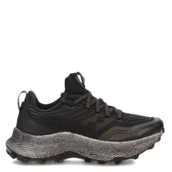 Saucony Sneakers & Athletic|Women's , Endorphin Trail Running Shoe Black/Gravel