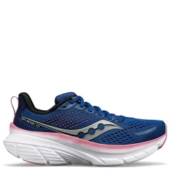 Saucony Sneakers & Athletic|Women's , Guide 17 Running Shoe - Wide Width Navy/Orchid