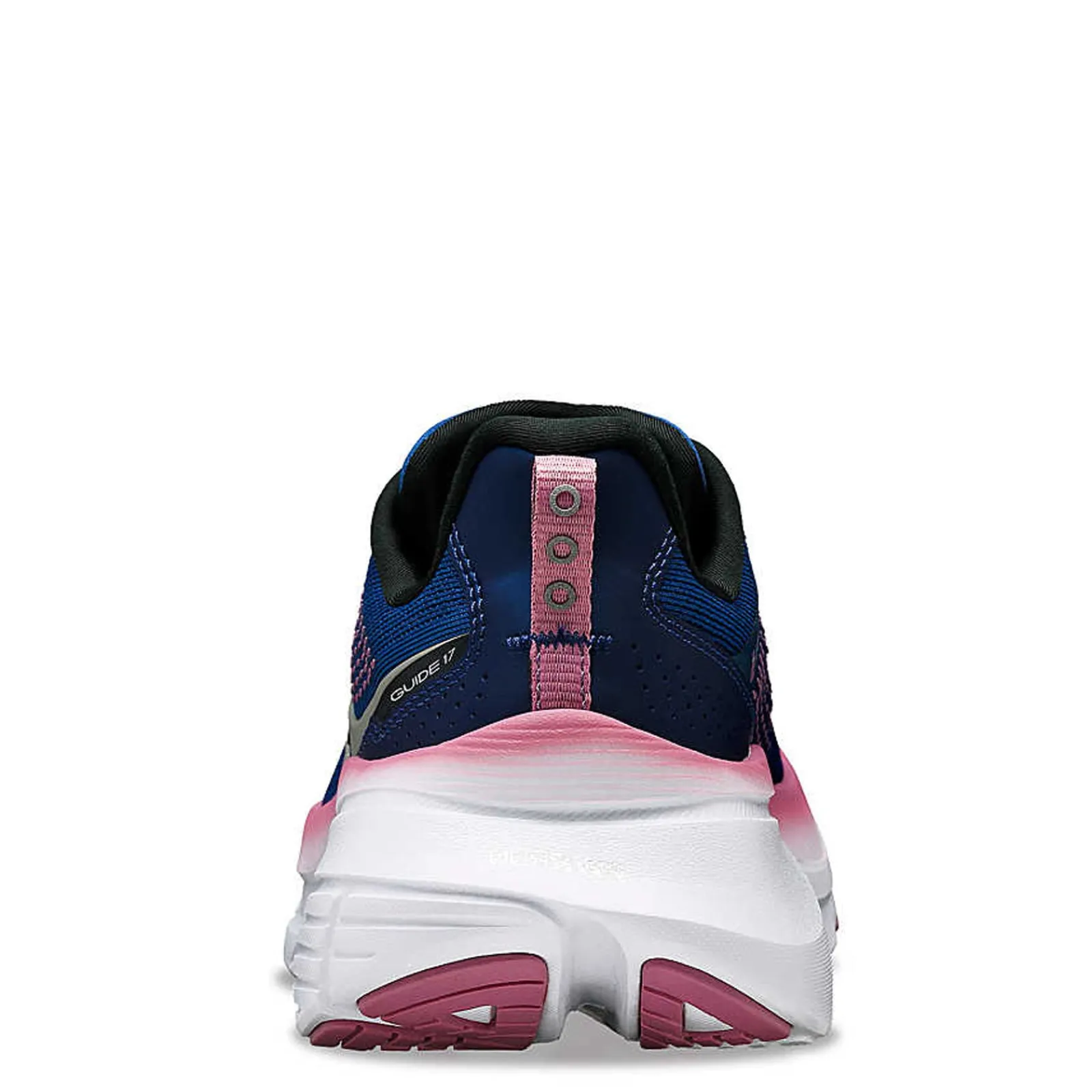 Saucony Sneakers & Athletic|Women's , Guide 17 Running Shoe - Wide Width Navy/Orchid