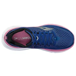 Saucony Sneakers & Athletic|Women's , Guide 17 Running Shoe - Wide Width Navy/Orchid