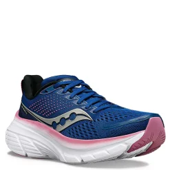 Saucony Sneakers & Athletic|Women's , Guide 17 Running Shoe Navy/Orchid