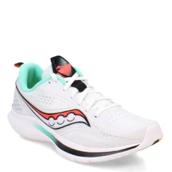 Saucony Sneakers & Athletic|Women's , Kinvara 13 Running Shoe White/Black