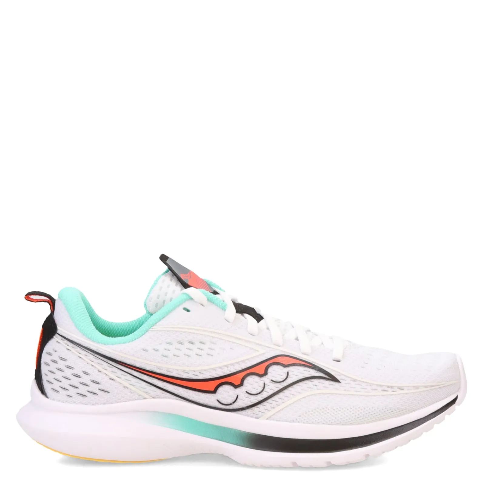 Saucony Sneakers & Athletic|Women's , Kinvara 13 Running Shoe White/Black