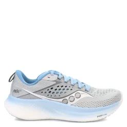 Saucony Sneakers & Athletic|Women's , Ride 17 Running Shoe - Wide Width Cloud/Breeze
