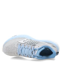 Saucony Sneakers & Athletic|Women's , Ride 17 Running Shoe - Wide Width Cloud/Breeze