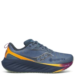 Saucony Sneakers & Athletic|Women's , Triumph 22 GTX Running Shoe Running Shoe Mirage/Navy