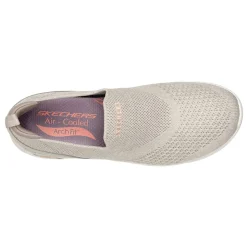 Skechers Sneakers & Athletic|Women's , Arch Fit Refine - Don't Go Slip-On Taupe