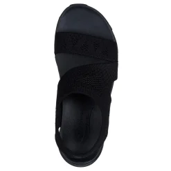Skechers Sandals|Women's , Arch Fit - Brightest Day Sandal Solid Black