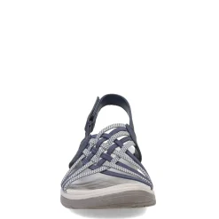 Skechers Sandals|Women's , Arch Fit Reggae Sport Sandal Navy/Grey