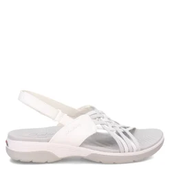 Skechers Sandals|Women's , Arch Fit Reggae Sport Sandal White/Grey