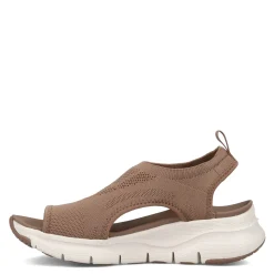 Skechers Sandals|Women's , Arch Fit - City Catch Sandal Mocha