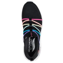 Skechers Sneakers & Athletic|Women's , Arch Fit 2.0 - Colorful Road Sneaker Black Rainbow Multi