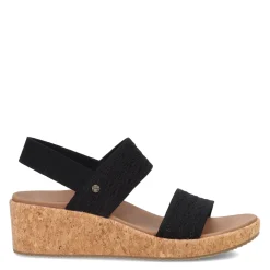 Skechers Wedges|Women's , Arch Fit Beverlee - Mesh On You Sandal Black