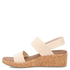 Skechers Wedges|Women's , Arch Fit Beverlee - Mesh On You Sandal Natural