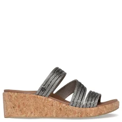 Skechers Wedges|Women's , Arch Fit Beverlee - Always Classy Sandal Pewter
