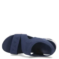 Skechers Wedges|Women's , Arch Fit - Brightest Day Sandal Navy
