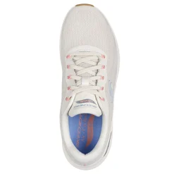 Skechers Sneakers & Athletic|Women's , Arch Fit 2.0 - Rich Vision Sneaker Natural/Light Blue/Neon