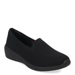 Skechers Slip-On Shoes|Women's , Arya - Clear Skies Slip-On Black/Black