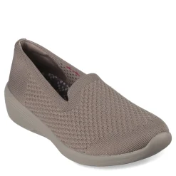 Skechers Slip-On Shoes|Women's , Arya - Clear Skies Slip-On Dark Taupe