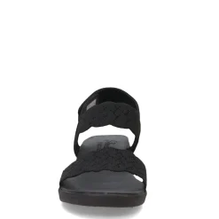 Skechers Sandals|Women's , Arya - On The Rise Sandal Black/Black