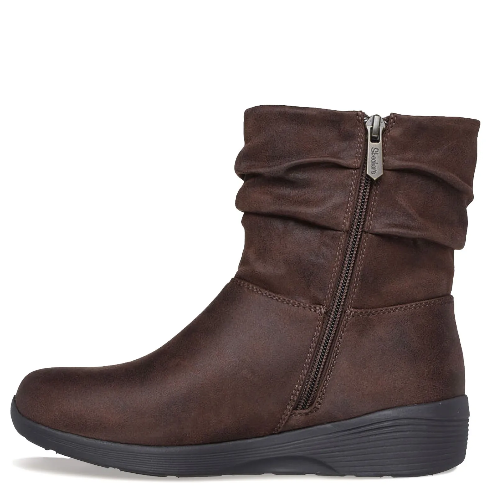 Skechers Boots|Women's , Arya Fashionista Boot Chocolate