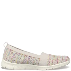 Skechers Slip-On Shoes|Women's , Be-Cool - Sherbet Skies Slip-On Natural Multi