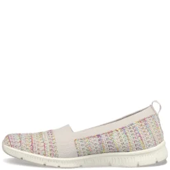 Skechers Loafers|Women's , Be-Cool - Sherbet Skies Slip-On Natural Multi