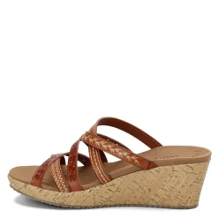 Skechers Wedges|Women's , Beverlee - Tiger Posse Sandal Luggage