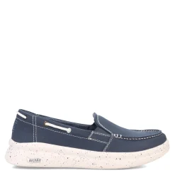 Skechers Slip-On Shoes|Women's , BOBS Arch Fit Skipper - Playful Brisk Slip-On Navy