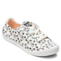 Skechers Sneakers & Athletic|Women's , BOBS Beach Bingo - Painter Paws Sneaker White Multi