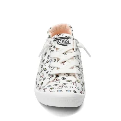 Skechers Slip-On Shoes|Women's , BOBS Beach Bingo - Painter Paws Sneaker White Multi