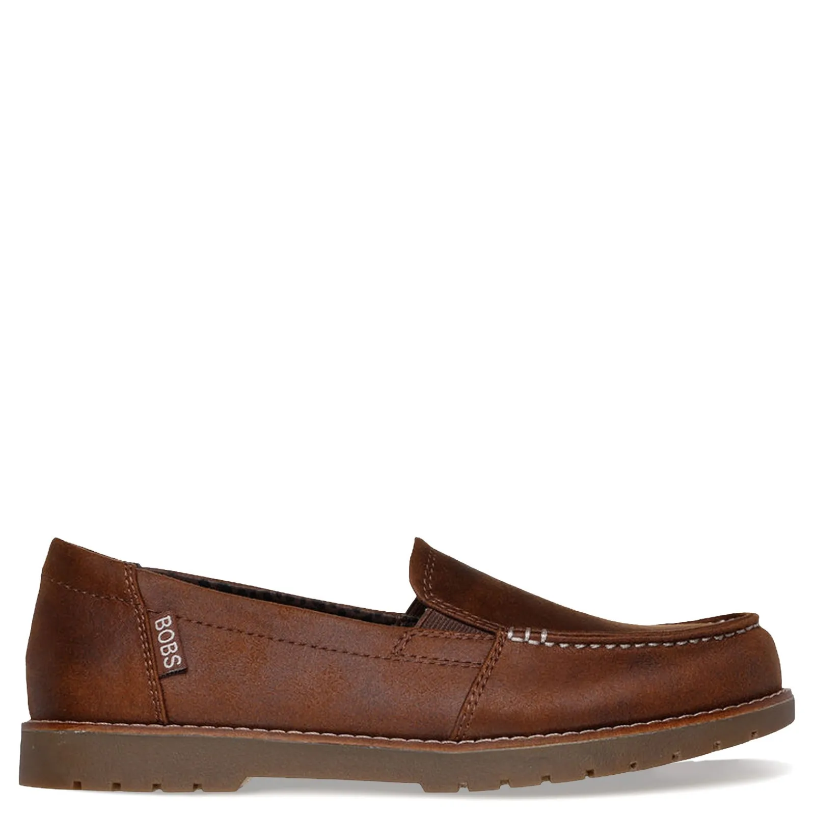 Skechers Loafers|Women's , BOBS Chill Lugs - Central Look Loafer Brown