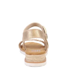 Skechers Sandals|Women's , BOBS Desert Kiss - Gold Crush Sandal Champagne