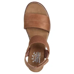 Skechers Sandals|Women's , BOBS Desert Chill - City Scapes Sandal Chestnut