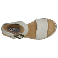 Skechers Sandals|Women's , BOBS Desert Kiss - Adobe Princess Sandal Taupe
