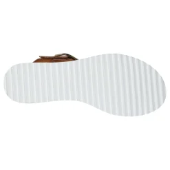 Skechers Wedges|Women's , BOBS Desert Kiss - Sunny Flair Sandal Luggage