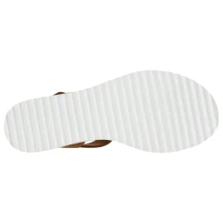 Skechers Wedges|Women's , BOBS Desert Kiss - Serendipitous Sandal Chestnut