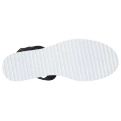 Skechers Wedges|Women's , BOBS Desert Kiss - Sun Shining Sandal Navy