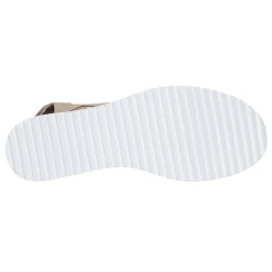 Skechers Wedges|Women's , BOBS Desert Kiss - Sun Shining Sandal Natural