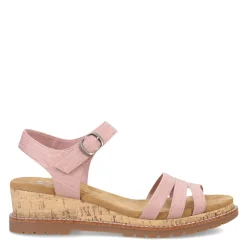 Skechers Wedges|Women's , BOBS Desert Chill - Evening Sun Sandal Blush