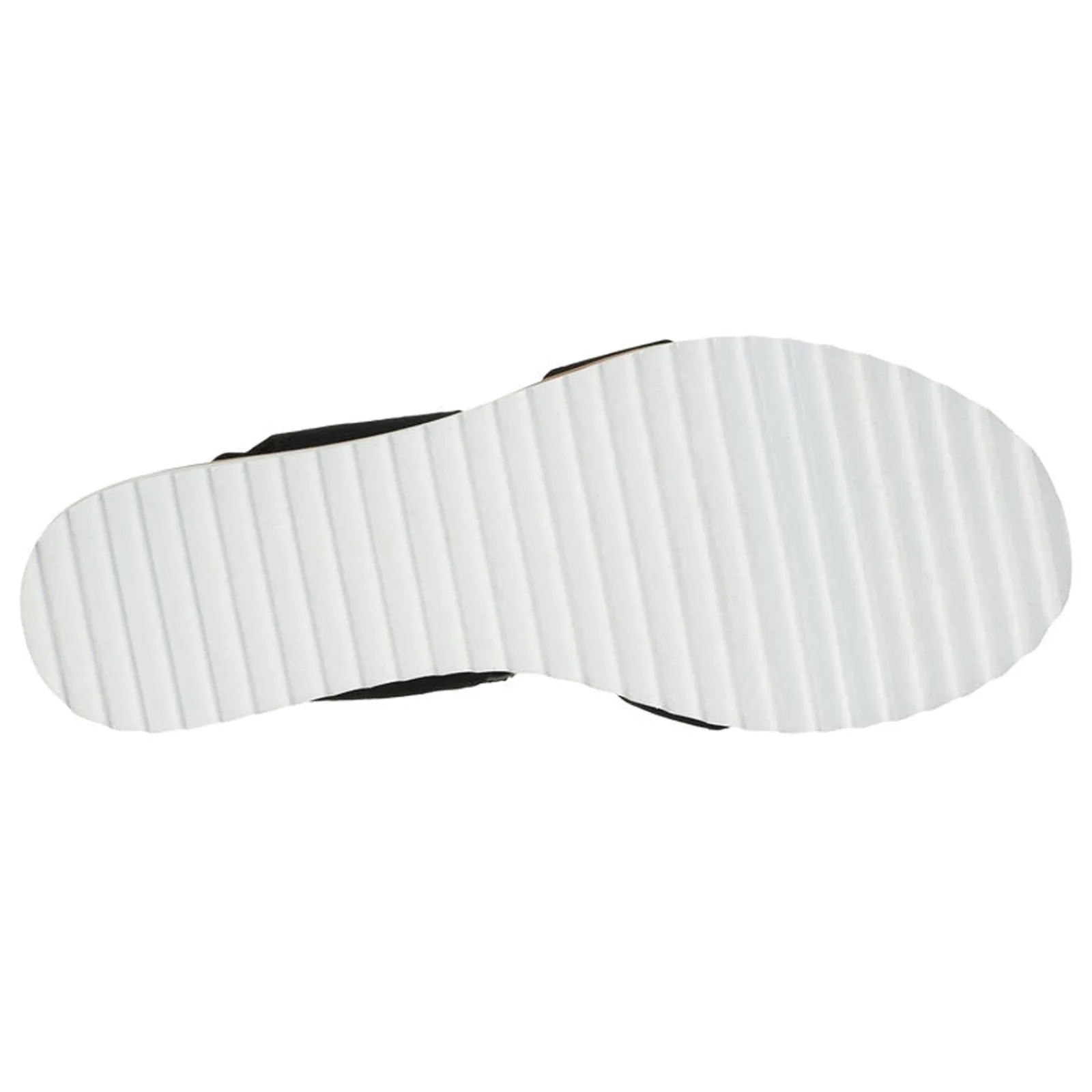 Skechers Wedges|Women's , BOBS Desert Kiss - Shore Enough Sandal Black