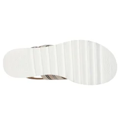 Skechers Wedges|Women's , BOBS Desert Kiss Hi - Tea Time Sandal Natural / Multi