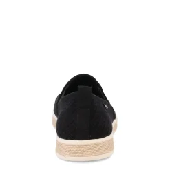 Skechers Slip-On Shoes|Women's , BOBS Flexpadrille Luxe - Summer Sky Slip-On Black