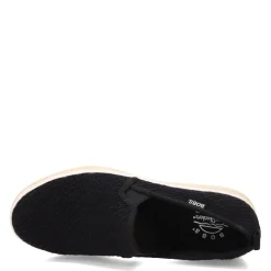 Skechers Slip-On Shoes|Women's , BOBS Flexpadrille Luxe - Summer Sky Slip-On Black