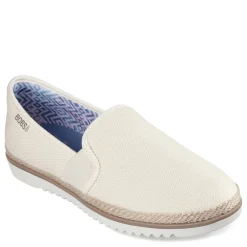 Skechers Slip-On Shoes|Women's , BOBS Flexpadrille Lo Slip-On Off White