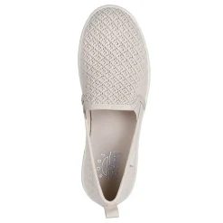 Skechers Slip-On Shoes|Women's , BOBS Flexpadrille Luxe - Summer Sky Slip-On Natural