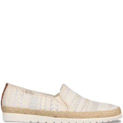 Skechers Loafers|Women's , BOBS Flexpadrille 3.0 Slip-On Natural